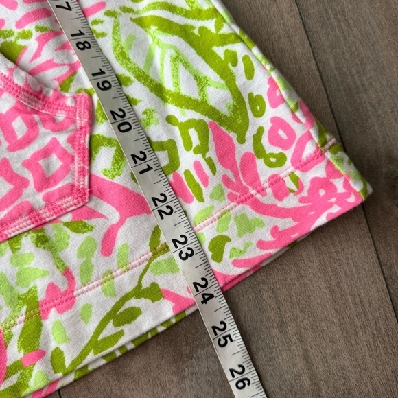 Lilly Pulitzer mock neck upf 50 captain popover long sleeve sweatshirt pink - Picture 6 of 7